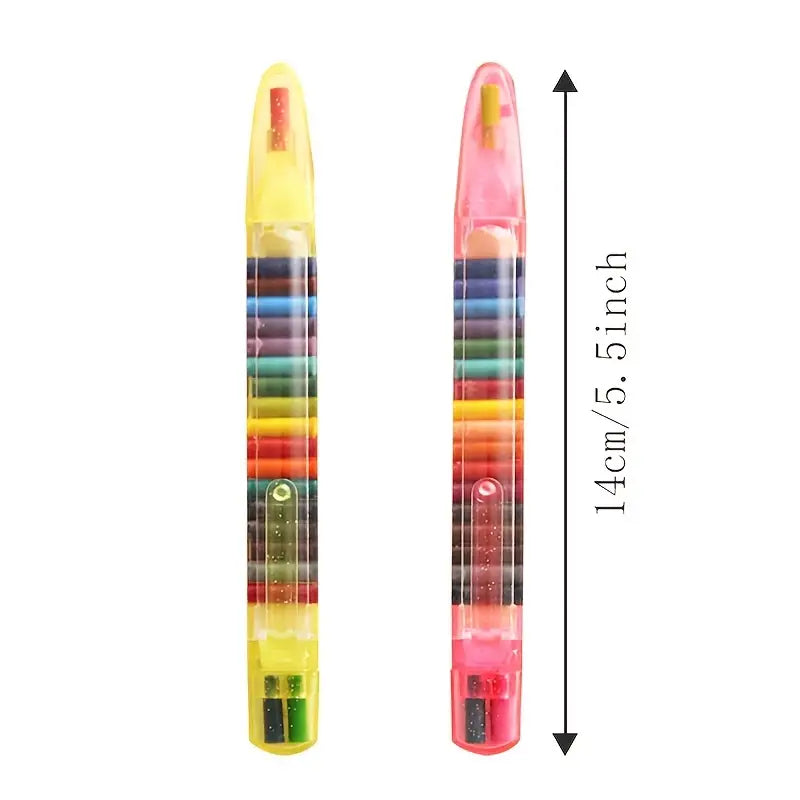2 pc E-Crayons 20 Colors