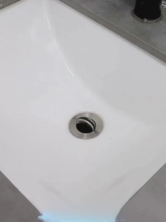 1pc Push-type Bath/Sink Drain  white