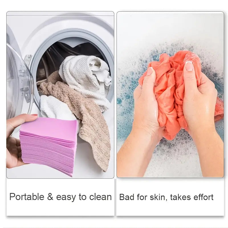 30pcs Laundry Detergent Sheets